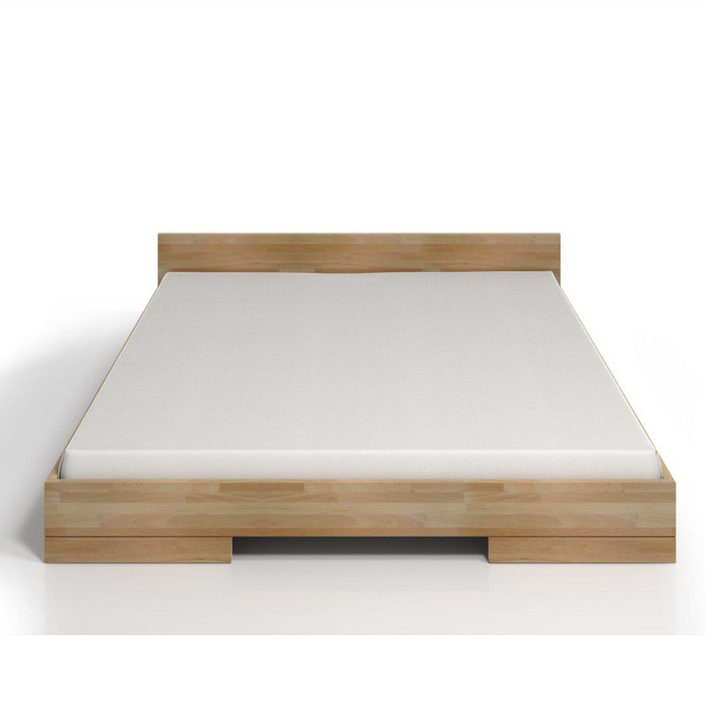 Dvoulůžková postel z bukového dřeva SKANDICA Spectrum, 160 x 200 cm - Bonami.cz