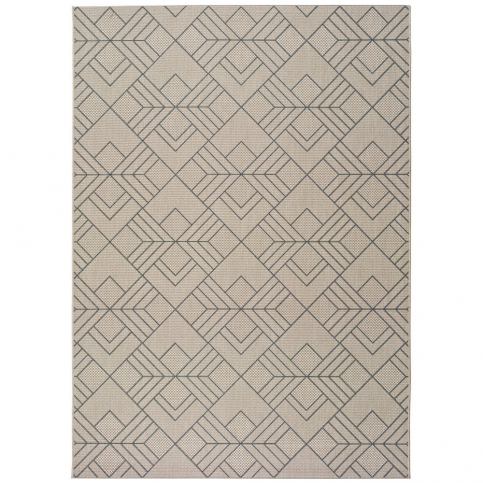 Béžový venkovní koberec Universal Silvana Caretto, 160 x 230 cm Bonami.cz