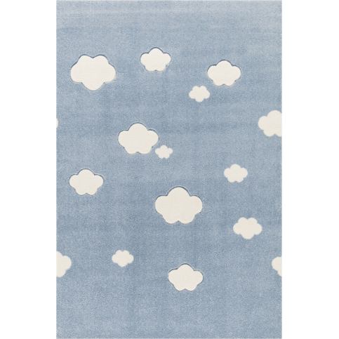 LIVONE Dětský koberec mráčky modro-bílý Clouds Varianta: 160x230cm - M DUM.cz