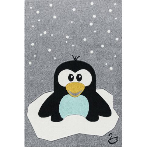 LIVONE Dětský koberec Tučňák Penguin Varianta: 120x180 cm - M DUM.cz