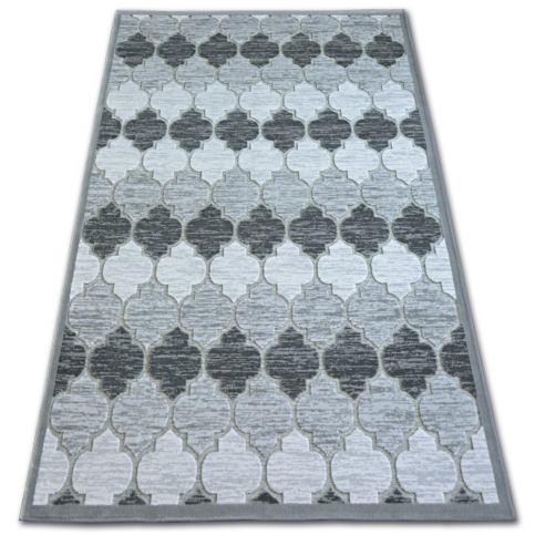  Akrylový kusový koberec Yazz Crisis šedý 240x330 - Beliani.cz