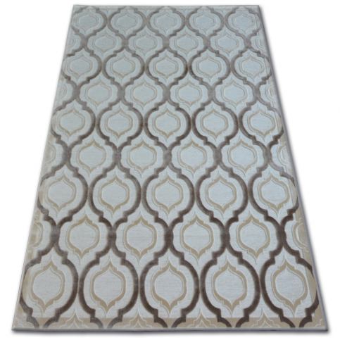  Akrylový kusový koberec Yazz Viewport béžový 160x220 - Beliani.cz