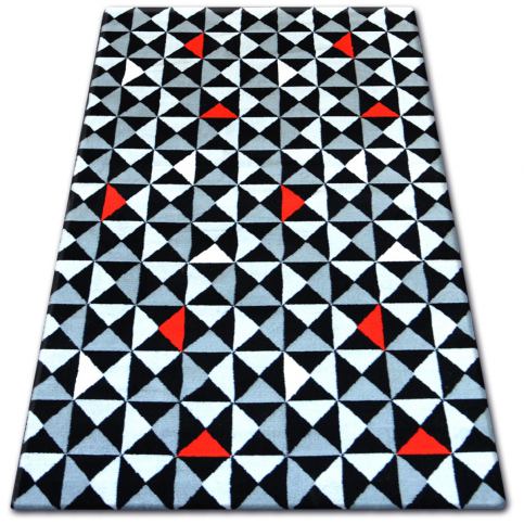  Kusový 3D koberec Flash Jigsaw šedý 120x170 - Beliani.cz