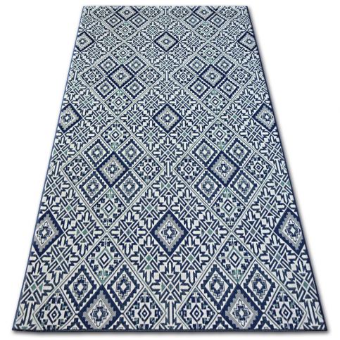  Kusový sisalový koberec Diamond modrý 80x150 - Beliani.cz