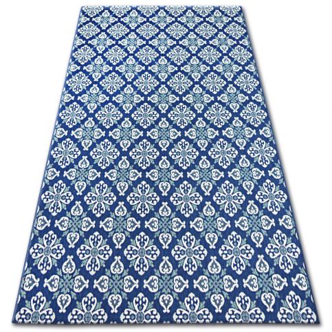  Kusový sisalový koberec Orient sytě modrý 200x290 - Beliani.cz