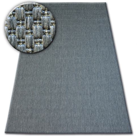  Kusový sisalový koberec Riddim tmavě šedý 160x230 - Beliani.cz