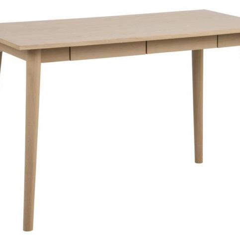 Pracovní stůl Maryt 120x60 cm, dub SCHDN0000051211 SCANDI - Beliani.cz