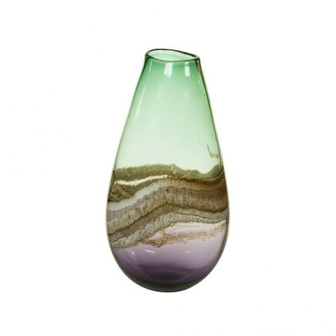 Ručně vyráběná křišťálová váza Santiago Pons Crystal, výška 37 cm - Bonami.cz