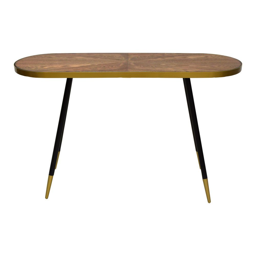 Konferenční stolek s deskou v dekoru ořechového dřeva RGE Facett, výška 75 cm - Bonami.cz