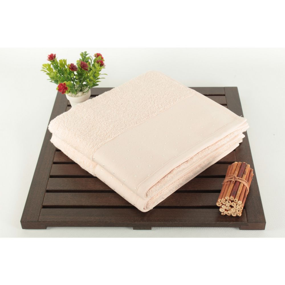 Sada 2 pudrově růžových bavlněných ručníků ze 100% bavlny Patricia, 50 x 90 cm - Bonami.cz