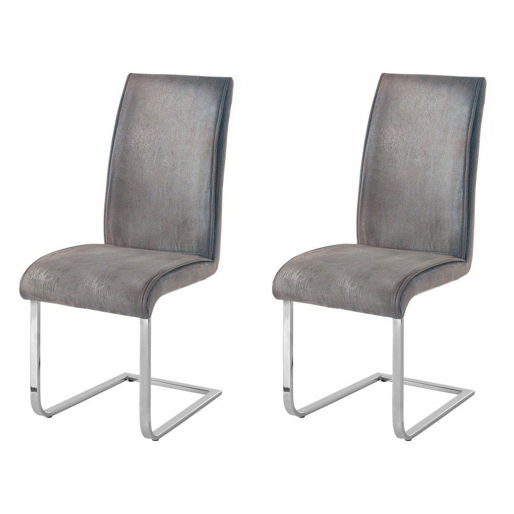 Sada 2 šedých židlí Støraa Manto - Bonami.cz