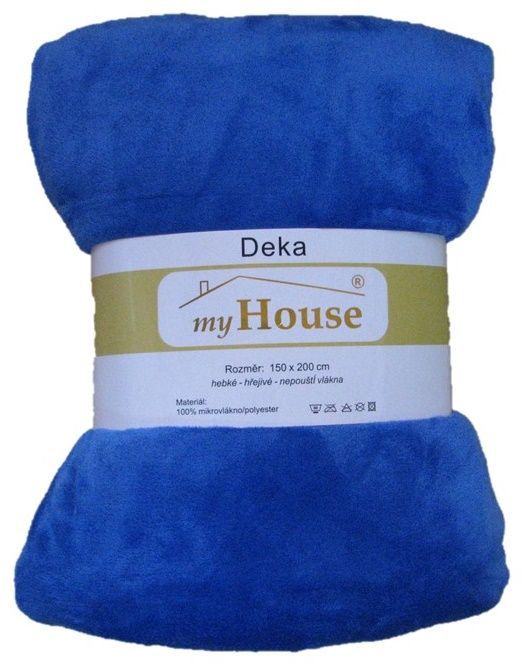 Jahu  Deka Light Sleep New modrá, 150 x 200 cm - 4home.cz