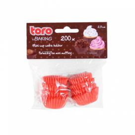 TORO Papírové košíčky na mini muffiny 200ks