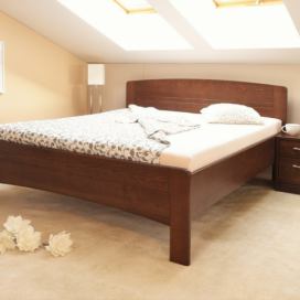 Masivní postel s úložným prostorem Evita 4 - 160/180 x 200cm - 160 x 200cm