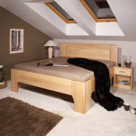 Masivní postel s úložným prostorem Olympia 2 - 160/180 x 200cm - 160 x 200cm