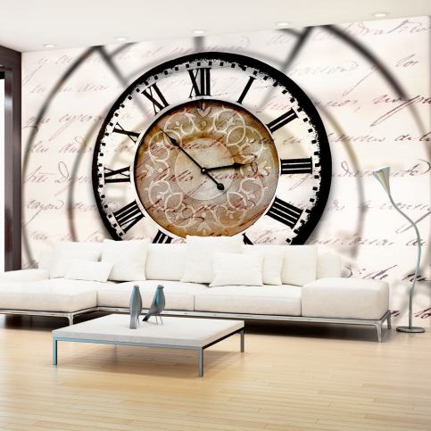 Bimago Fototapeta - Clock movement 150x105 cm - Beliani.cz