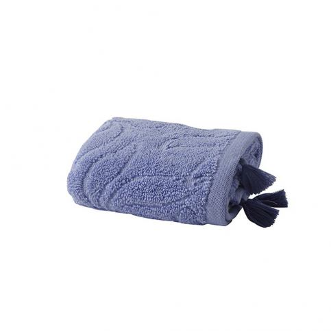 Modrý ručník z bavlny Bella Maison Rosa, 30 x 50 cm - Bonami.cz
