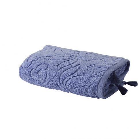 Modrý ručník z bavlny Bella Maison Rosa, 50 x 90 cm - Bonami.cz