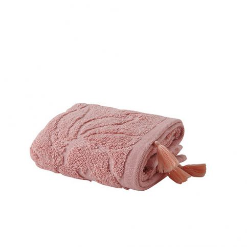 Růžový ručník z bavlny Bella Maison Rosa, 30 x 50 cm - Bonami.cz