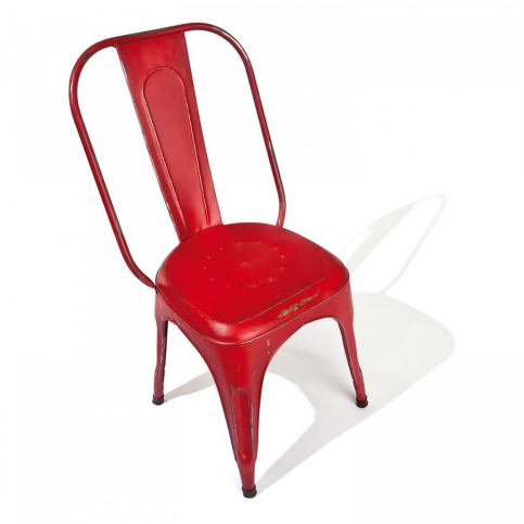 Idea Židle AIX retro červená - ATAN Nábytek