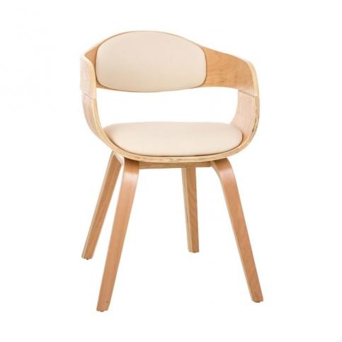 Židle Kingdom, krémová - výprodej Scsv:18502104 DMQ+ - Designovynabytek.cz