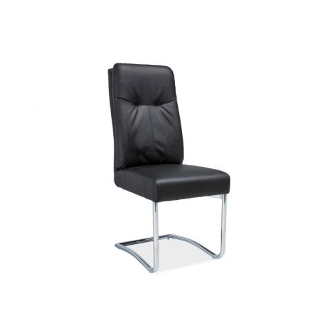 Elegantní židle h-340 černá - Beliani.cz