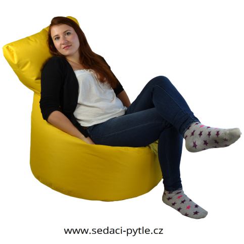 Primabag Seat polyester žlutá - Beliani.cz