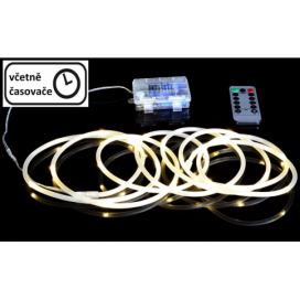Nexos  Vánoční LED osvětlení - MINI kabel - 10 m teple bílé