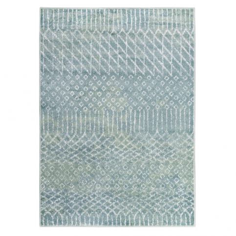 Mentolově zelený koberec Mazzini Sofas Leaf, 120 x 170 cm - Bonami.cz