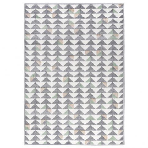 Šedo-bílý koberec Mazzini Sofas Montreal, 120 x 170 cm - Bonami.cz