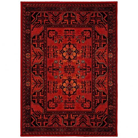 Tmavě červený koberec Universal Classic Red, 140 x 200 cm - Bonami.cz
