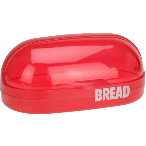Emako červená plastová chlebovka BREAD, 37x20x16 cm - EMAKO.CZ s.r.o.