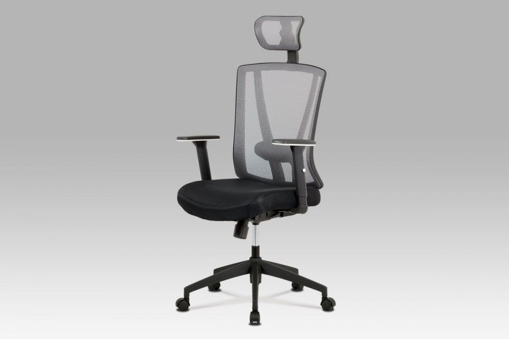 Kancelářská židle KA-H110 GREY černá / šedá Autronic - DEKORHOME.CZ