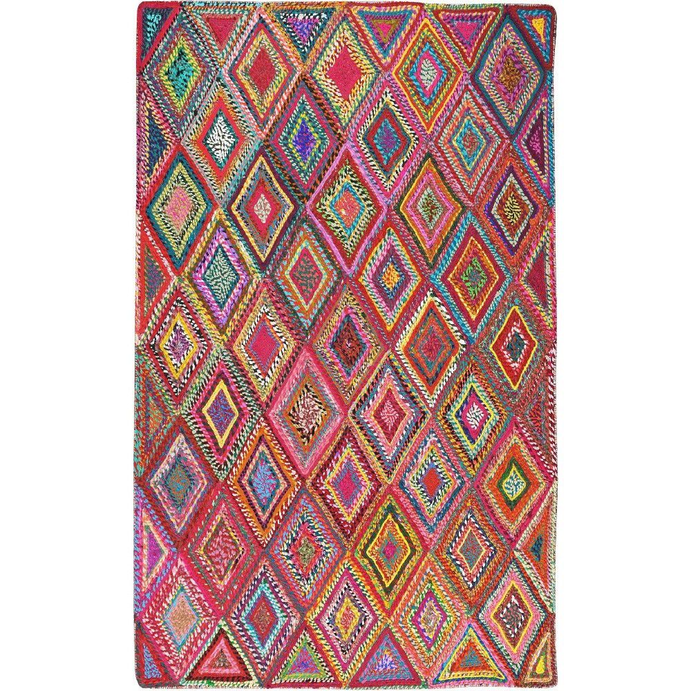Bavlněný koberec Eco Rugs Whimsical Geo, 150 x 220 cm - Bonami.cz