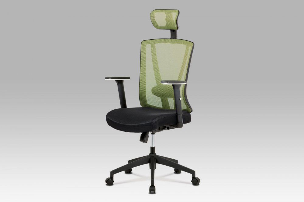 Kancelářská židle KA-H110 GRN černá / zelená Autronic - DEKORHOME.CZ