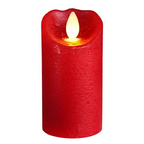 Červená svítící LED svíčka Best Season Glow Flame - Bonami.cz