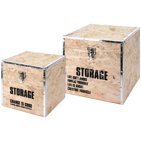 Emako Víceúčelový box STORAGE, kontejner pro uchovávání - 2 ks - EMAKO.CZ s.r.o.