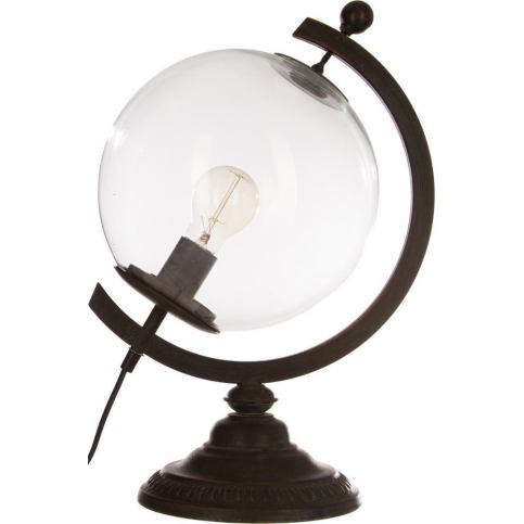Atmosphera Créateur d\'intérieur Stolní lampa, stolní lampička - výška 44 cm, černá barva - EMAKO.CZ s.r.o.