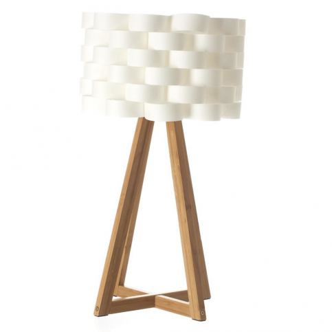 Atmosphera Créateur d\'intérieur Stolní lampa, stolní lampička - výška 55 cm, bílá barva - EMAKO.CZ s.r.o.