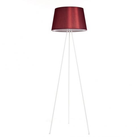 Tripod lampa Simple White/Red - Bonami.cz