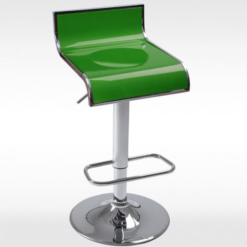 Barová židle SH6012 ZELENÁ Dekorhome - poslední 1 kus zelená - DEKORHOME.CZ