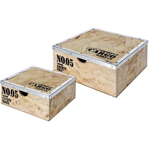 Emako Multifunkční krabička CARGO, kontejner pro uchovávání - 2 ks v sadě - EMAKO.CZ s.r.o.