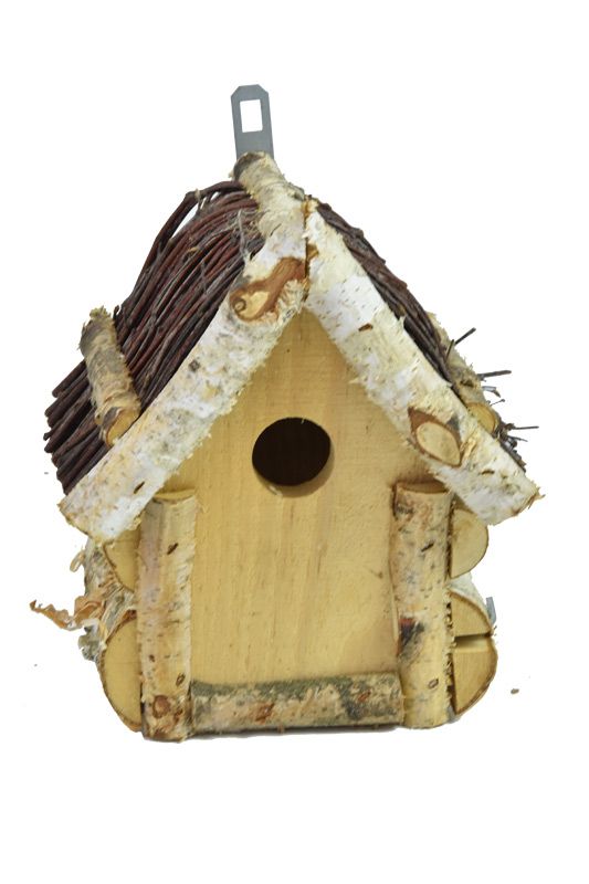 Vingo Dřevěná budka pro ptáky, 18 x 12 cm - Vingo