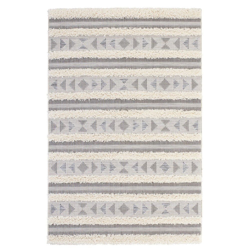 Šedý koberec Mint Rugs Handira Tribal Stripes, 77 x 150 cm - Bonami.cz