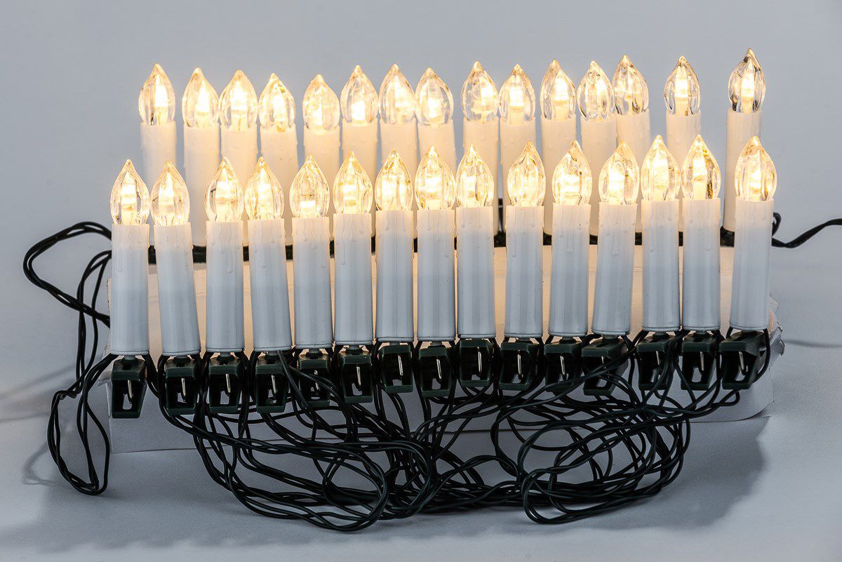 Vánoční světelný LED řetěz Candle Lights, 30 LED - 4home.cz