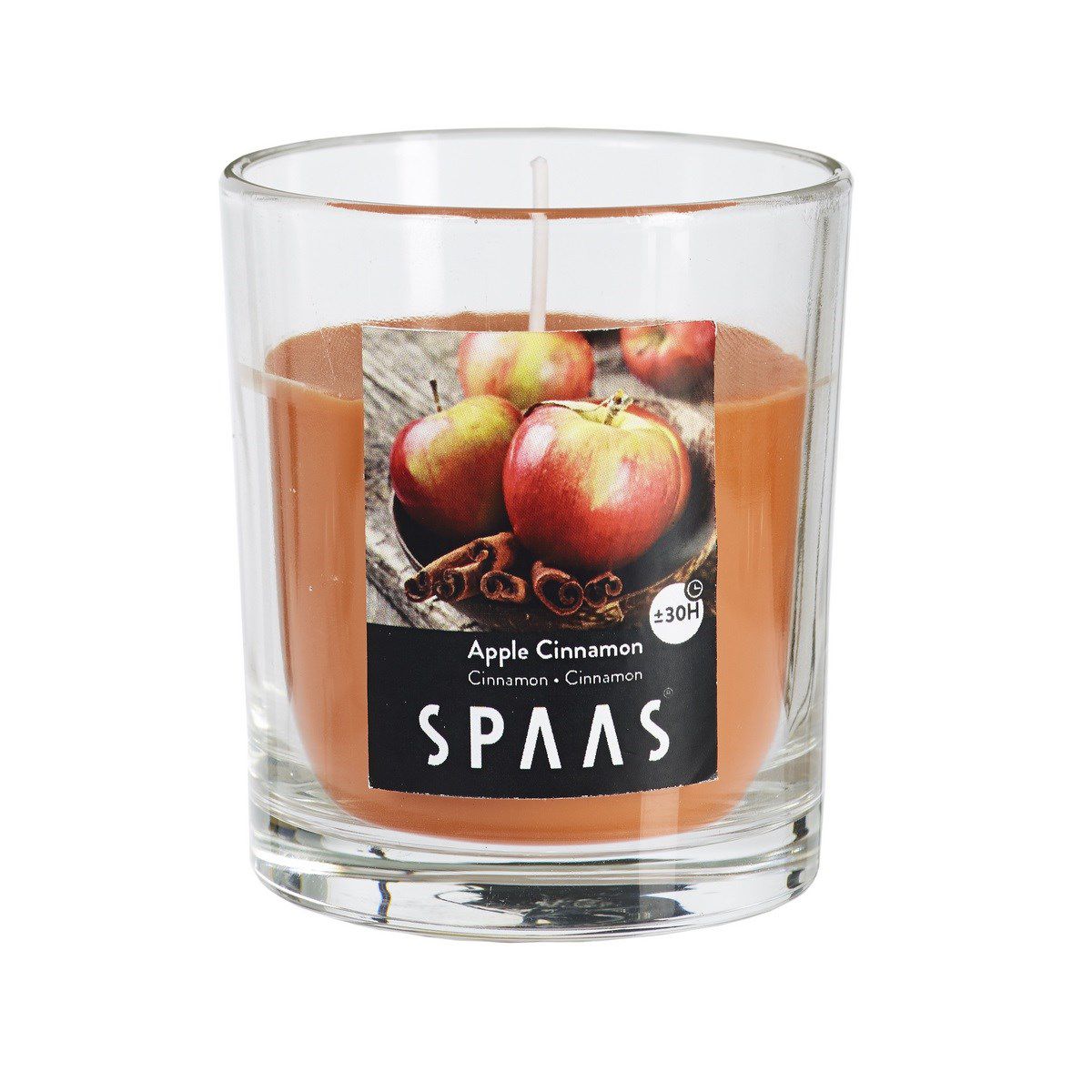 SPAAS Vonná svíčka ve skle Apple Cinnamon, 7 cm  - 4home.cz
