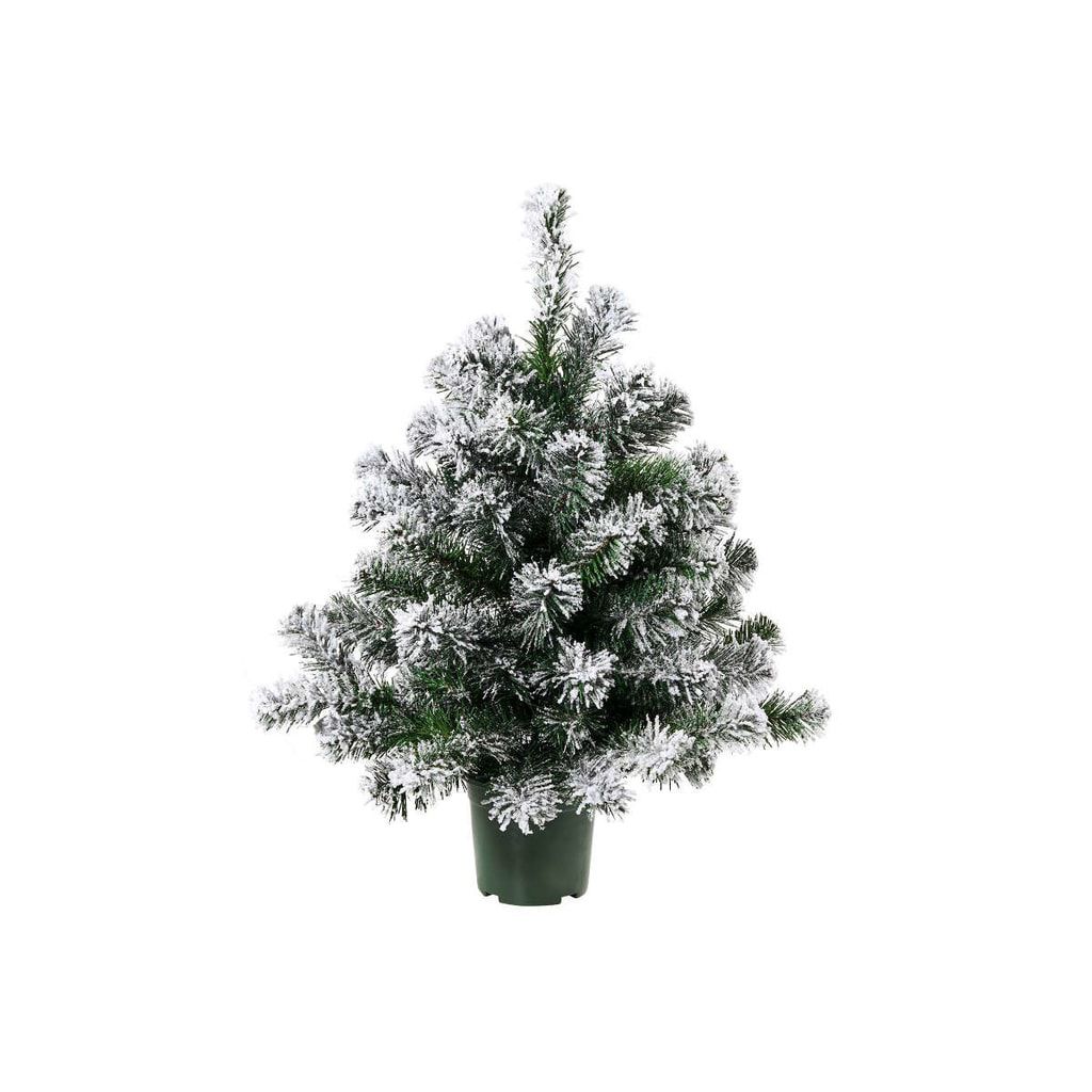 TREE OF THE MONTH Vánoční stromek zasněžený 60 cm - zelená - Butlers.cz