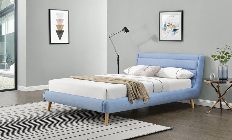 Halmar ELANDA 140 bed, color: blue - maxi-postele.cz