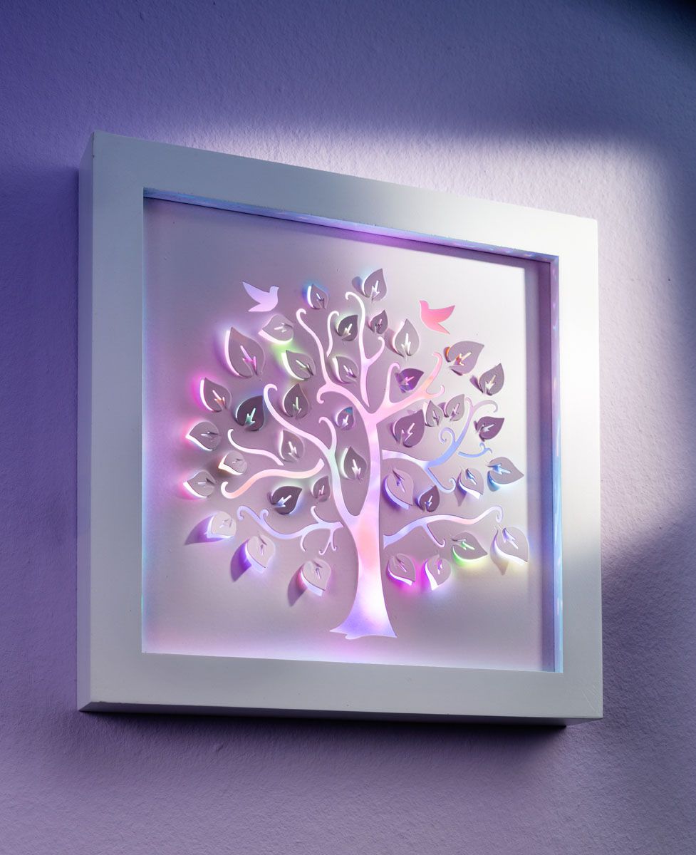 LED obraz Strom života - Velký Košík