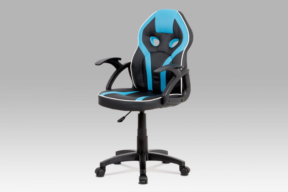 Autronic Dětská kancelářská židle KA-N664 BLUE - ATAN Nábytek